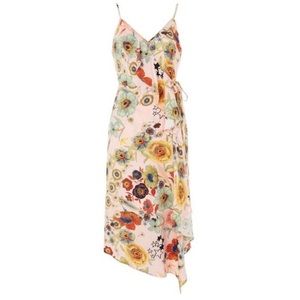 Top shop - Star & Floral Ruffle Slip Dress
